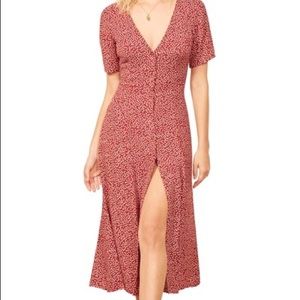 Reformation Floral Locklin Dress